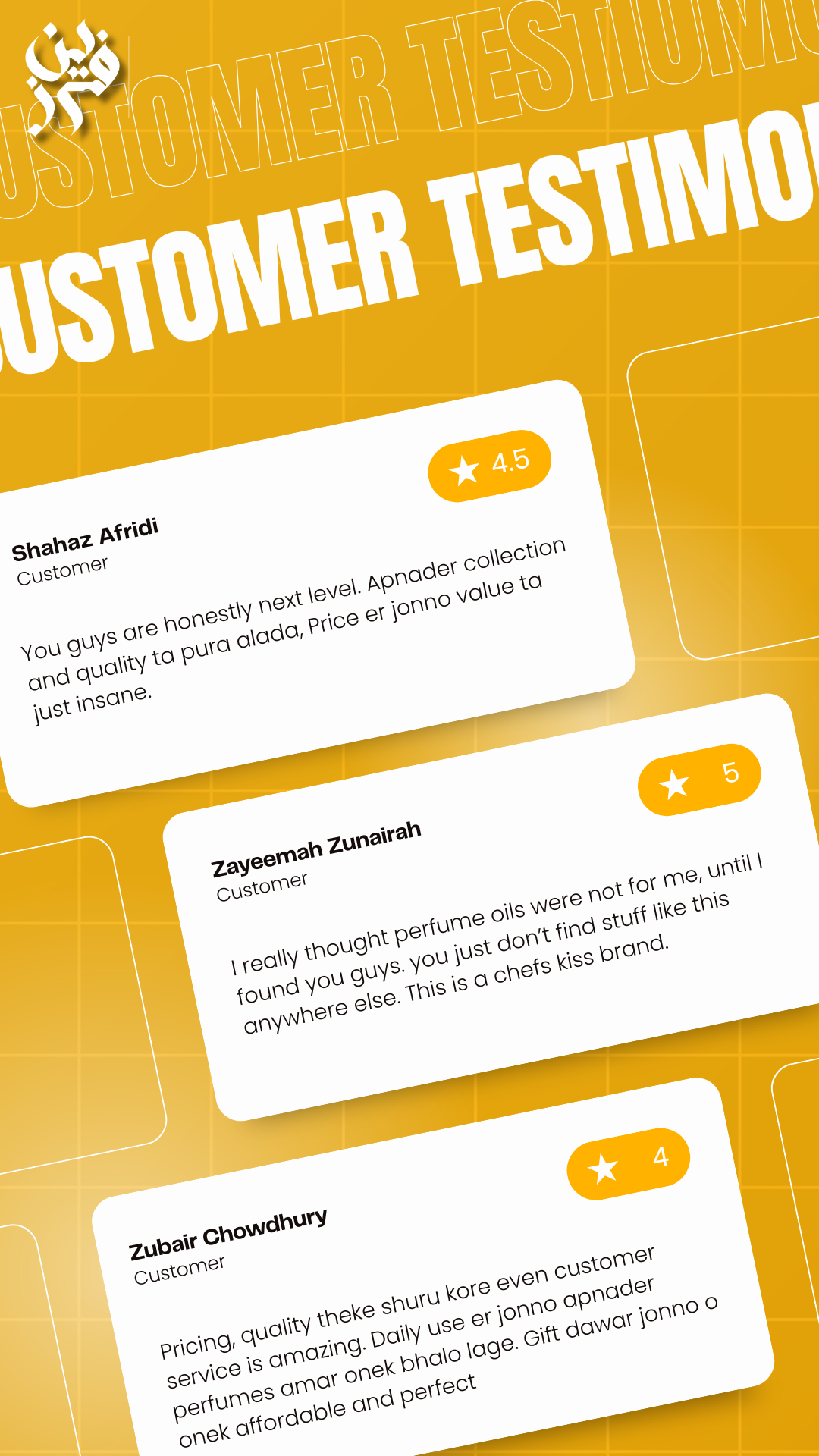 Blue and White Modern Customer Testimonial Reviews Instagram Story